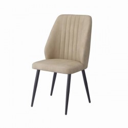 Трапезен стол RIVA_2 - BM, светло кафяво/черно  - Bogdan Furniture Europe