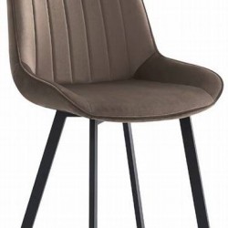 Трапезен стол К-325 - BM, кафяво/черно - Bogdan Furniture Europe