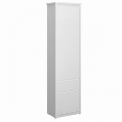 Шкаф ERDEN REG 2D1S - BM, бяло - Bogdan Furniture Europe