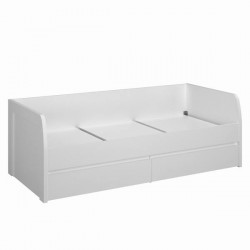 Легло ERDEN LOZ2S/90 - BM, бяло - Bogdan Furniture Europe
