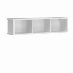 Стенна етажерка ERDEN SZFK WISZ 125 - BM, бяло - Bogdan Furniture Europe