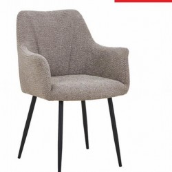 Трапезен стол К-364 - BM, кафяво/черно - Bogdan Furniture Europe