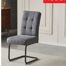 Трапезен стол К-372 - BM, тъмно сиво/черно - Bogdan Furniture Europe