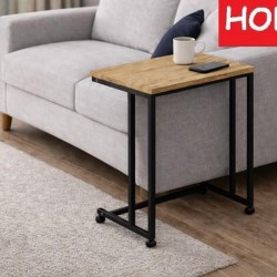 Помощна маса SINE - BM, артисан/черно - Bogdan Furniture Europe
