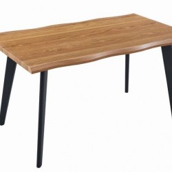 Трапезна маса VICTOR дъб кендъл/черно - Bogdan Furniture Europe