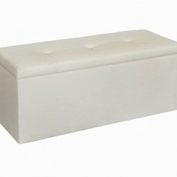 Табуретка - ракла Текстил - BM, слонова кост - Bogdan Furniture G