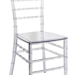 Стол Tifani, Прозрачен - Трапезни столове