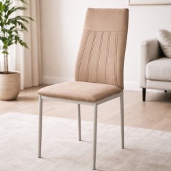 Трапезен стол К-367, бежово/кашмир - Bogdan Furniture Europe
