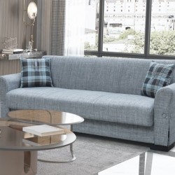 Диван Мебели Богдан модел Felipe-Е20, тройка, тъмно сив - Дивани