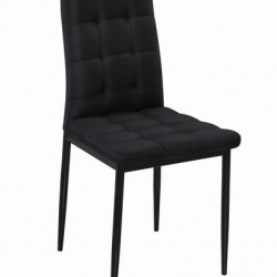 Трапезен стол Мебели Богдан модел BM264 PU черен - Промоции