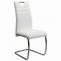 Трапезен стол К-331, Бял - Bogdan Furniture Europe