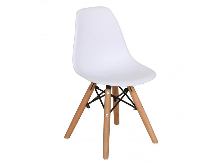 Трапезен стол Art uud, Бял