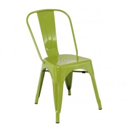 Стол Relix, Цвят лайм - Трапезни столове