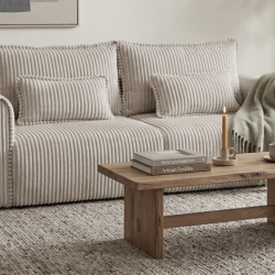 Триместен диван  BELLA N, Декоративни възглавници - Мека мебел