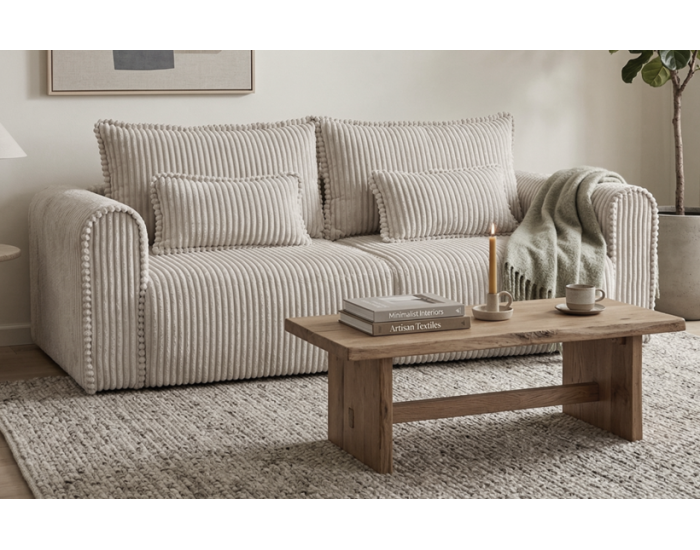 Триместен диван  BELLA N, Декоративни възглавници