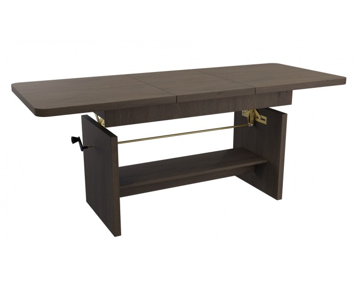 Холна маса JANEK LAWOSTOL, Разтегателна, Тъмна пепел