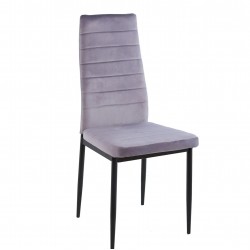 Трапезен стол Lady, Сив  - Трапезни столове