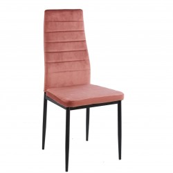 Трапезен стол Lady, Розов - Трапезни столове