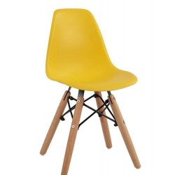 Детски стол Art uud, Жълт - Детска стая