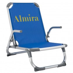 Сгъваем стол Almira, Син - Градински столове