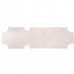 Текстилент за шезлонг, Екрю - Материали за декорация