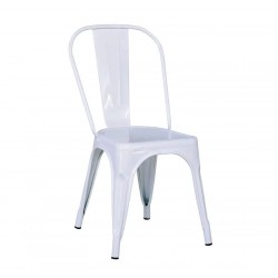 Стол Relix, Цвят бял - Трапезни столове