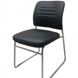 Посетителски офис стол Селена В-72 черен - Bogdan Furniture Am