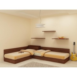 Ъглови легла DST 82/190, Венге - DST
