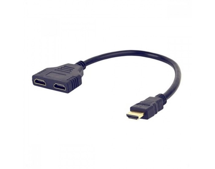 Адаптер HDMI към двоен HDMI GEMBIRD DSP-2PH4-04 Черен