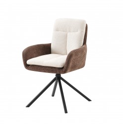 Стол К-360 кафяво/бежово/черно - Bogdan Furniture Europe