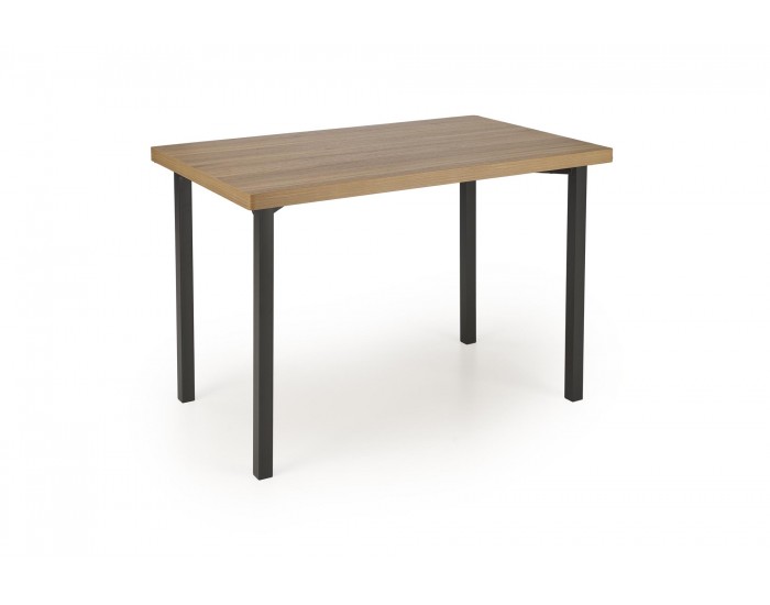 Комплект маса+4 стола MILTON натурално/черно