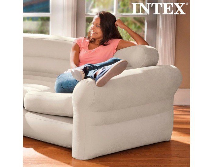 Надуваем ъглов диван Intex  257 x 76 x 203 cm