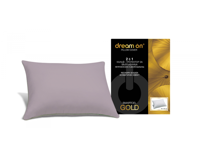 Протектор за възглавница Smartcel Gold Ecru