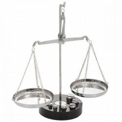 Декоративна фигурка Alexandra House Living Акрилен Месинг Везна 7 x 20 x 7 cm - Вази и Украса за маса