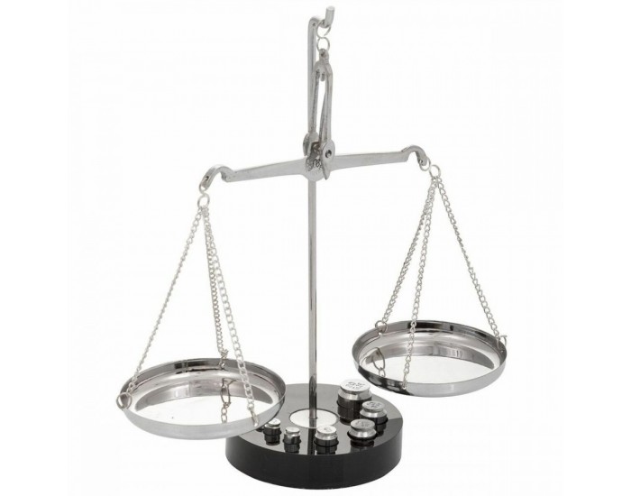 Декоративна фигурка Alexandra House Living Акрилен Месинг Везна 7 x 20 x 7 cm