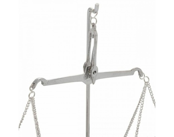 Декоративна фигурка Alexandra House Living Акрилен Месинг Везна 7 x 20 x 7 cm