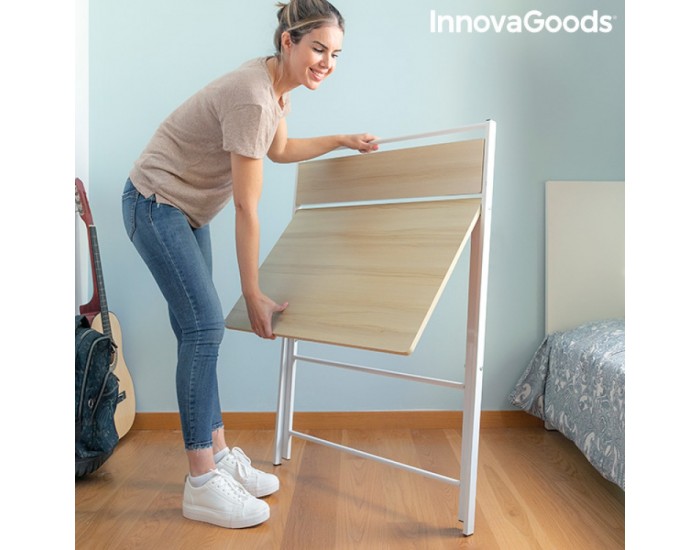 Сгъваемо бюро с рафт Tablezy InnovaGoods