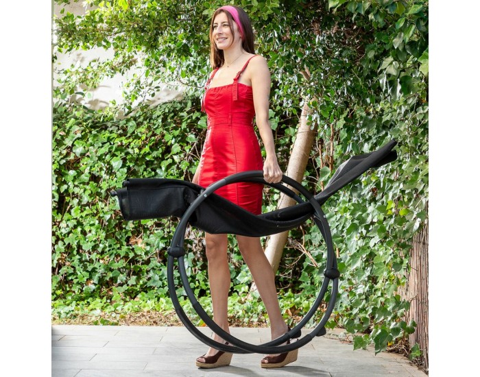 Сгъваем орбитален люлеещ се шезлонг Rockorb InnovaGoods