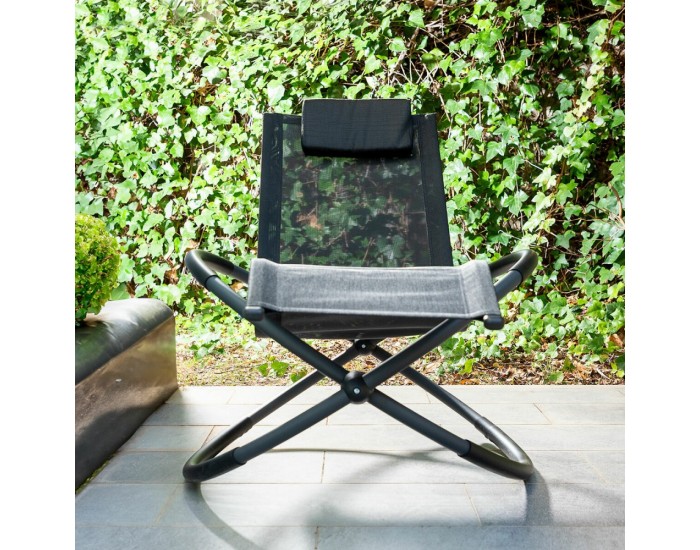 Сгъваем орбитален люлеещ се шезлонг Rockorb InnovaGoods