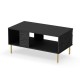 Холна маса Мебели Богдан Bullet LAW-1-E20, черен цвят