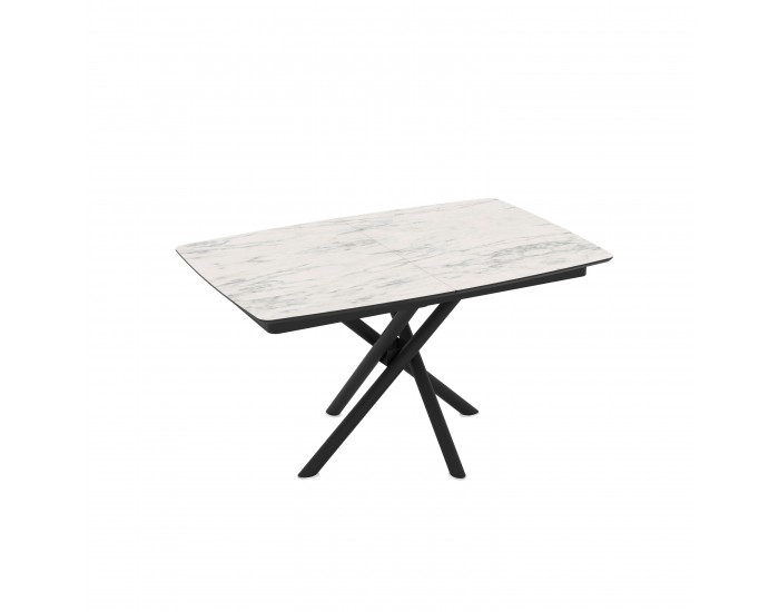 Трапезна маса KATRIN, Разтегателна, Бял мрамор