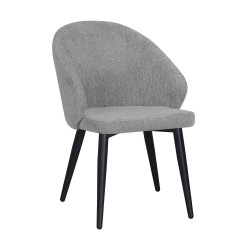 Трапезен стол Мебели Богдан модел Patya, Сив - Трапезни столове