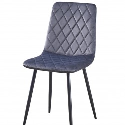 Трапезен стол Мебели Богдан модел BM340, сив Трапезен стол Мебели Богдан модел BM340, сив - Bogdan Furniture Europe