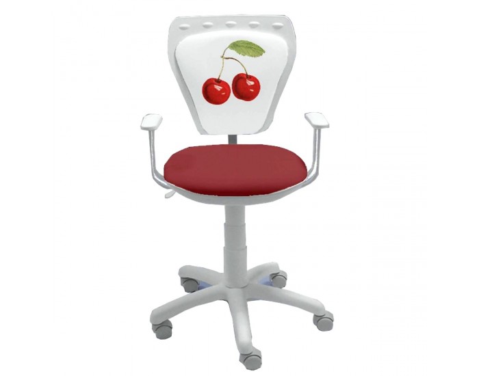 Детски стол Ministyle White Cherries
