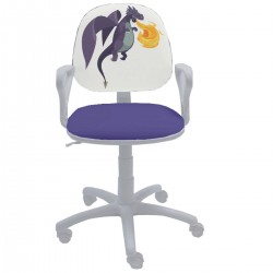 Детски стол Regal White Dragon - Furnit