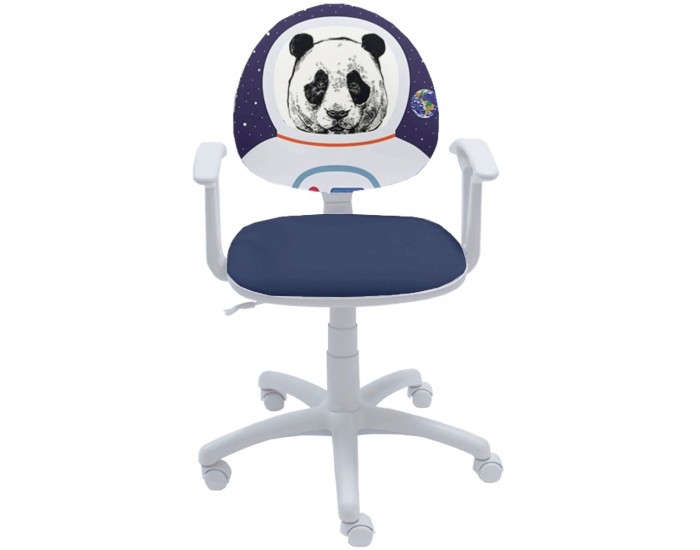 Детски стол Smart White Astro Panda