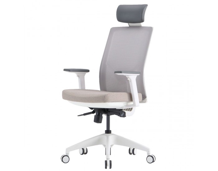 Офис стол Vito HR White, бял Офис стол Vito HR White, бял