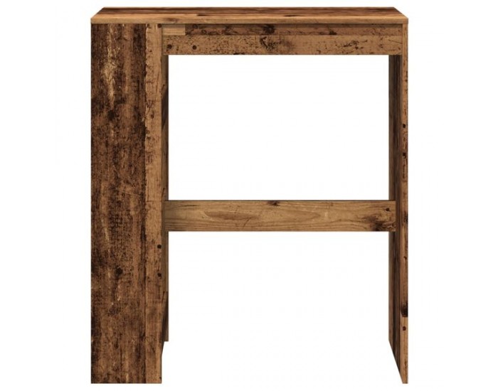 Sonata H Бар маса с рафтове старо дърво 95x47x103,5 см инженерно дърво