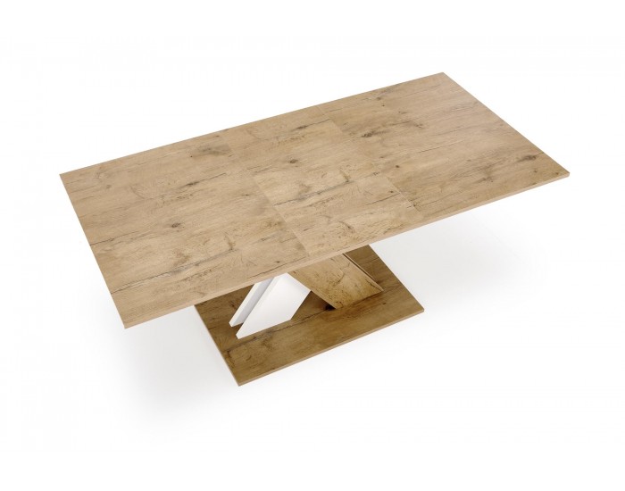 Разтегателна маса XARELTO, дъб ланселот и бяло