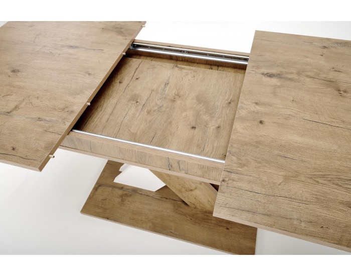 Разтегателна маса XARELTO, дъб ланселот и бяло